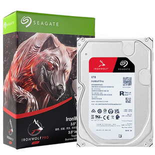 希捷ST6000NT001 酷狼pro 6T NAS企业级硬盘 6TB 送数据恢复盒装
