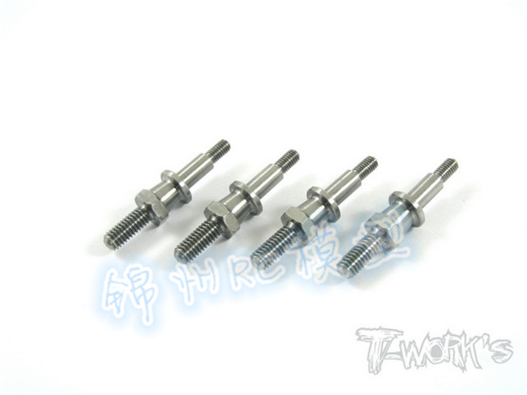 T-WORK'S 64 钛合金避震塔 4pcs.鸿诺HN  X3 TP-001 锦州rc模型