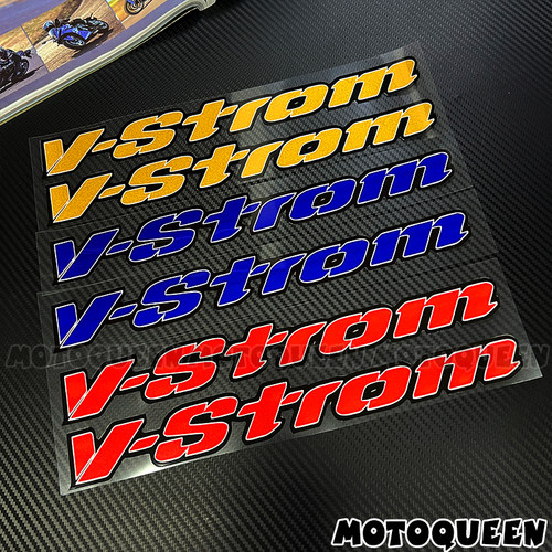 适用vstrom铃木DL650/800/1050/250 ADV贴纸摩托车边箱装饰拉花