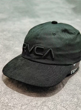 rvca 帽子男女同款棒球帽鸭舌帽