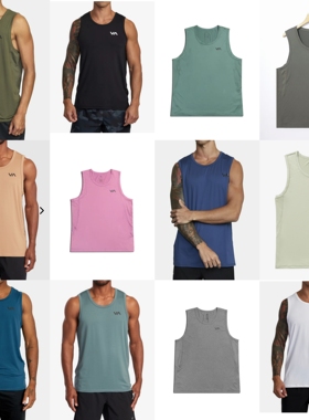 RVCA SPORT   速干 弹力 运动 背心