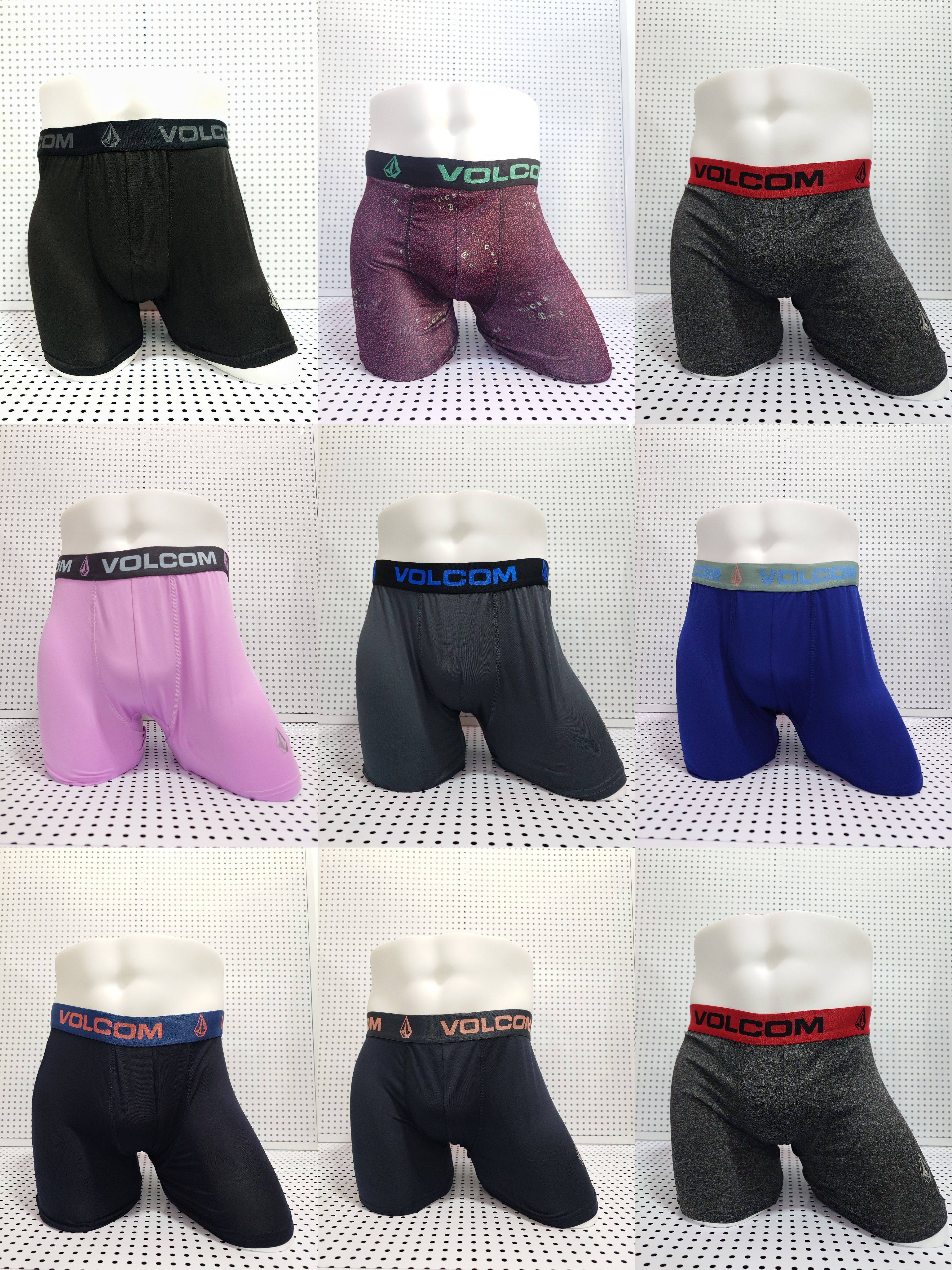 美潮运动速干 滑板滑雪冲浪钻石弹力速干平角裤 三条包邮 L号链接