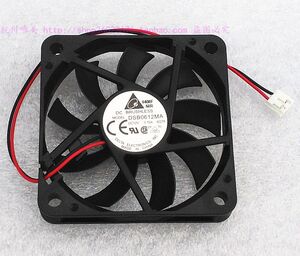 全新 台达 6010 6CM 机箱电源静音风扇 2线 DSB0612MA 12V 0.15A