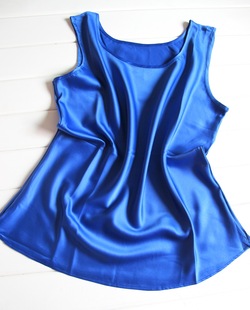 清仓物价 百搭重磅仿真丝背心女夏打底衫 吊带上衣 大码背心t恤