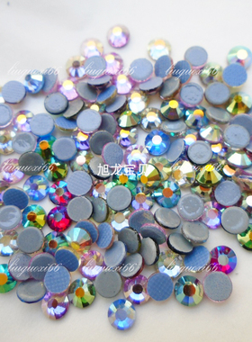 整包超精烫钻颜色AB SS16约4MM美甲光疗钻婚纱秀禾服包包鞋子镶嵌