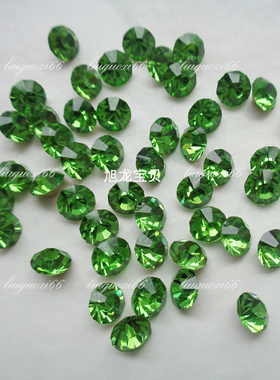 尖底水钻浅绿色 DIY手工饰品首饰项链耳环耳钉镶嵌美甲片光疗粘钻
