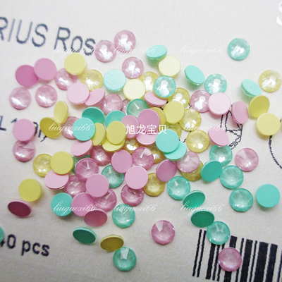 施家华子钻美甲平底圆形L系列