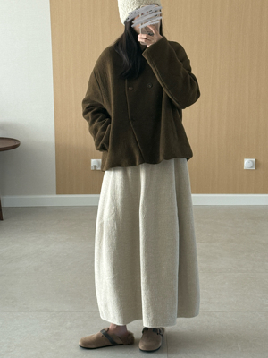 意大利h+ hannoh wessel 羊毛半裙