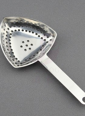酒术 不锈钢鞠丽普过滤器朱利普滤冰器搅拌杯julep莫吉托碎冰漏勺