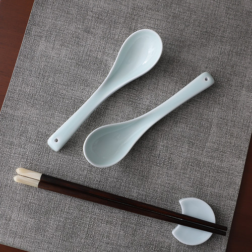 山水一间馄饨汤勺中号调羹饭勺