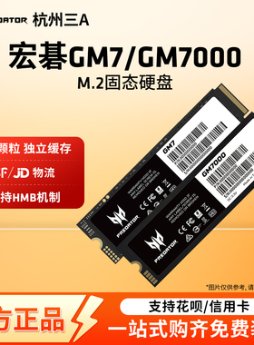 宏碁掠夺者GM7/9 GM7000 1/2/4TB NVME4.0台式笔记本电脑固态硬盘