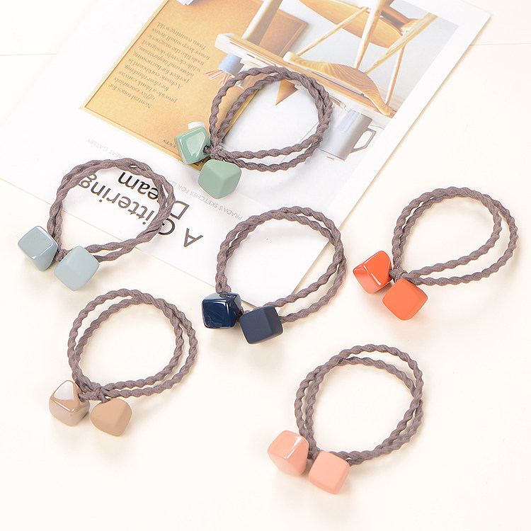 发圈糖果磨砂头绳扎头发橡皮筋弹力正方形方块头饰发绳成人发饰女,饰品/流行首饰/时尚饰品新,发饰,淘宝优惠券,粉丝福利购,淘宝优惠卷