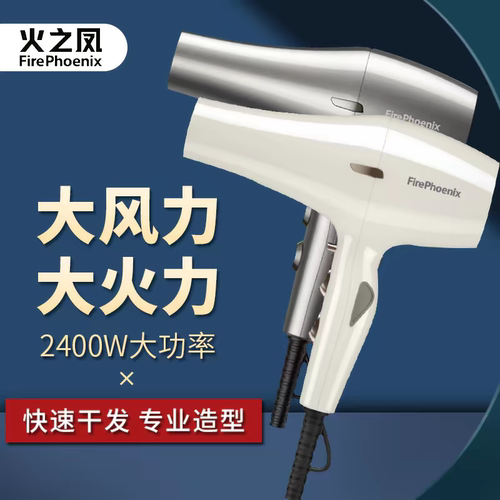 火之凤6200H吹风机发型师专用无刷电机轻量级 大风力2400W大功率