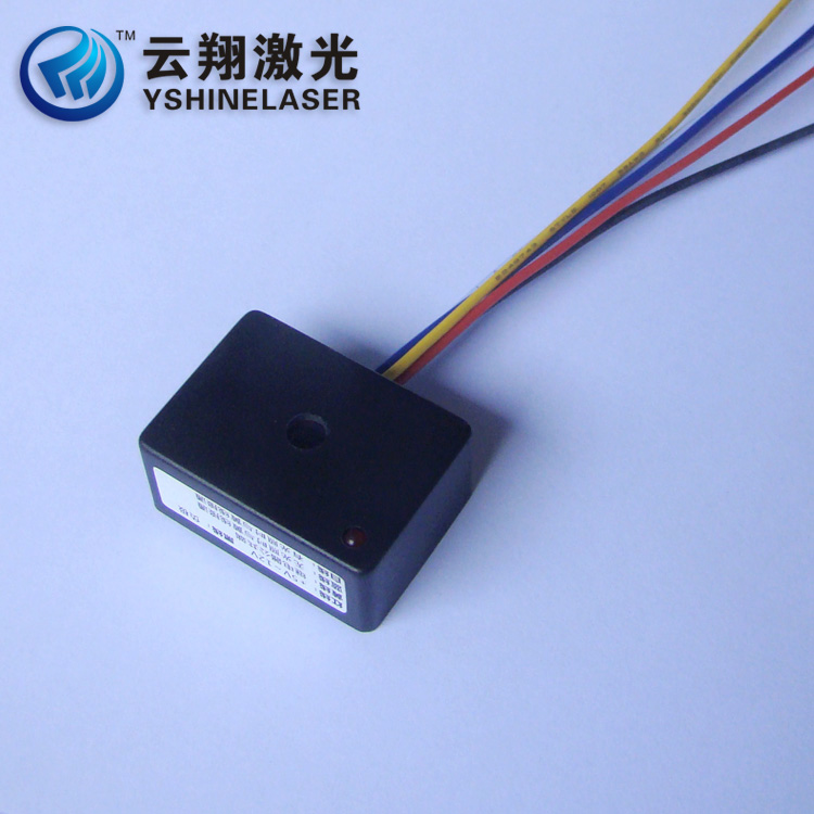 激光接收器5-12V红绿蓝色红外线光电开关密室安防光电接收器
