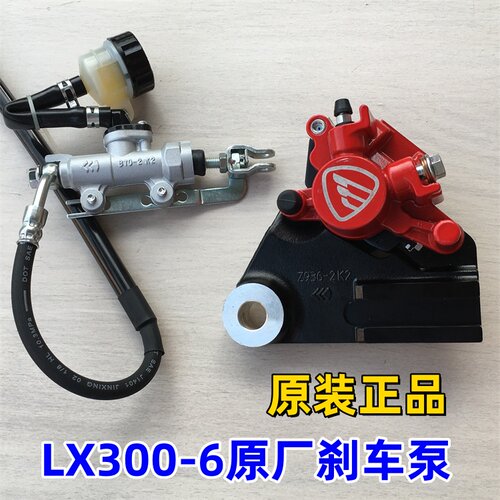 适用隆鑫LX300-6刹车泵无极200AC 21款300AC后刹车卡钳制动一字泵