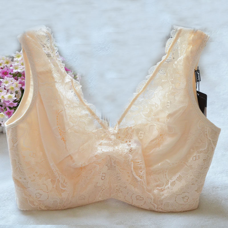 清仓正品超薄调整型文胸大码深v聚拢大码v字薄聚拢文胸75-100cde