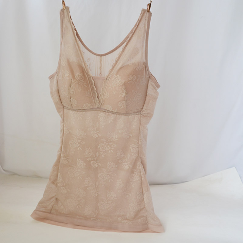 雅兰都带文胸的塑型防走光塑身衣