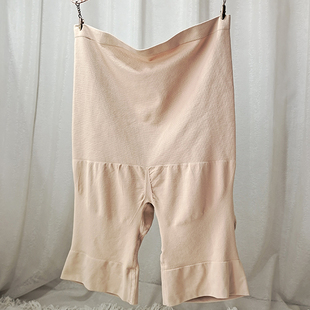 超高腰收胃收腹五分安全裤 防磨腿平脚裤 美体裤 大码 胖MM200斤 推荐