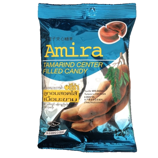 泰国进口糖果喜糖酸子糖夹心酸角糖Amiramakam罗望子糖40颗120g袋