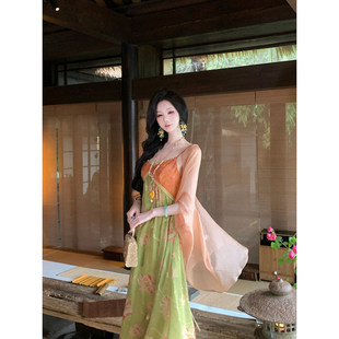 Sun雅乔【素纱禅衣】夏季防晒空调衫宽松蝙蝠袖薄款开衫外套女