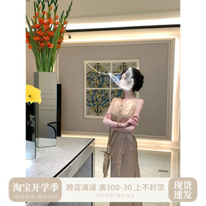 Sun雅乔【朝花夕拾】光泽感暗纹提花不规则上衣斜裁半裙套装