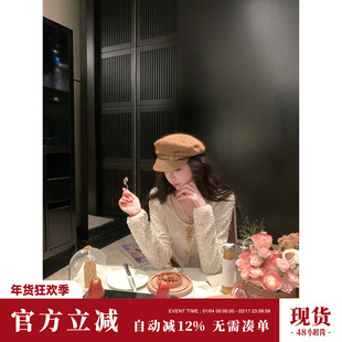Sun雅乔【菲林白昼】秋冬新款时尚气质名媛亮片丝绒上衣短外套女