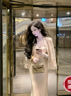 Sun雅乔【锦瑟华章】秋装新款贵气重工立体绣花网纱短外套女