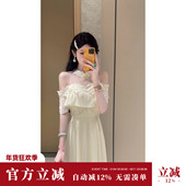 夏季 Sun雅乔 曼城记忆 清纯小姐姐重工刺绣蕾丝手工串珠连衣裙