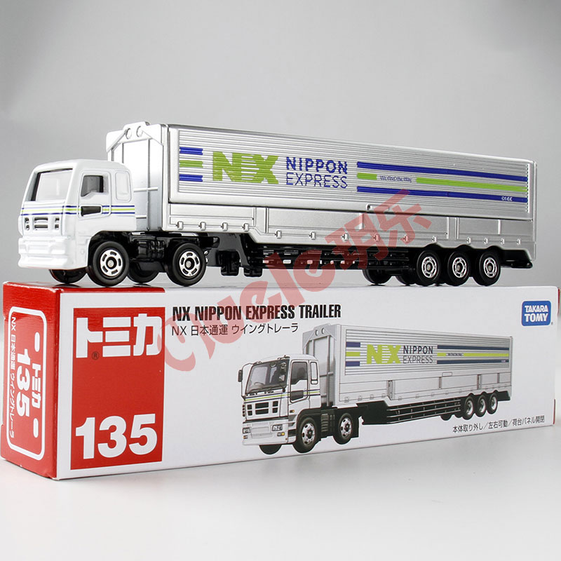 TOMY/多美卡合金仿真小车模型长款135号NX日本通用运输卡车189404