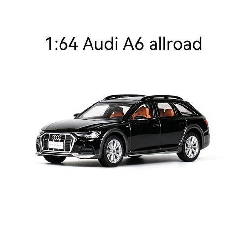 1:64奥迪A6allroad奥迪瓦罐汽车模型仿真合金车模摆件