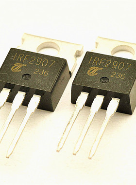 N沟道场效应管 IRF2907 75A/75V/4.5毫欧/300W TO-220