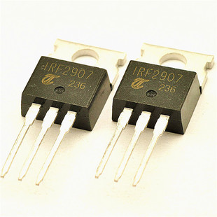 N沟道场效应管 IRF2907 75A/75V/4.5毫欧/300W TO-220