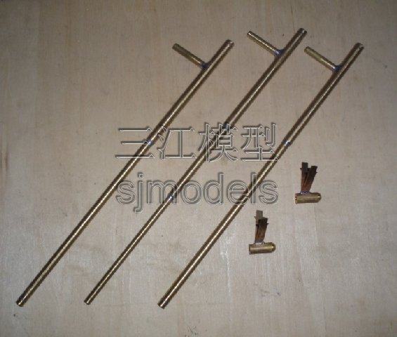三江模型3mm内径轴套船轴套1:200俾斯麦RC改件仿真船模配件船轴套