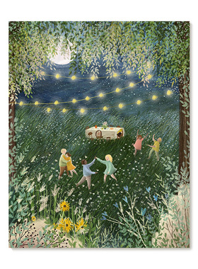 【艺术版画】插画师Laivi Poder复刻艺术版画治愈系田园装饰画芯