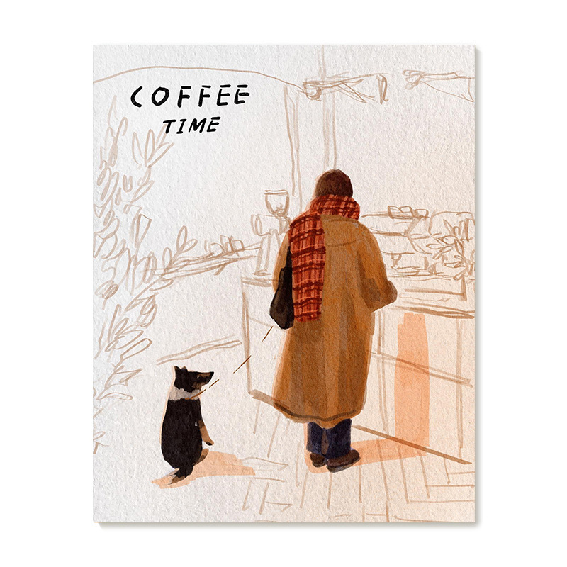 【艺术版画】插画师Subin复刻艺术版画清新韩系治愈风景装饰画芯