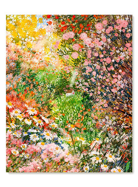 【艺术版画】插画师Laivi Poder复刻艺术版画治愈系田园装饰画芯