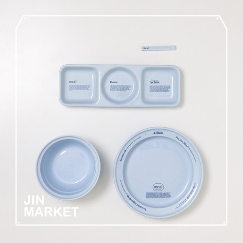 JinMarket 韩国代购 MOMUR官方授权weekend9系列餐具 Achim天空蓝