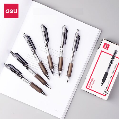 得力文具s801速干按动商务办公