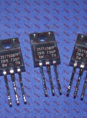 高耐压单向可控硅25TTS08FP 25A800V TO220F 进口原装配件芯片