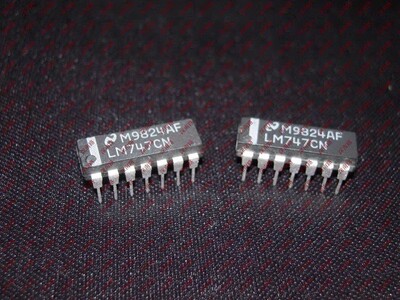 原装进口LM747CNLM747DIP-14