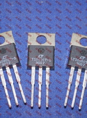 低压差稳压器LT1085CT LT1085CT-5.0 LT TO220进口电源管理芯片