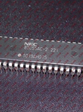 接口芯片D82C55AC-2 UPD82C55AC-2 82C55AC2 NEC DIP-40进口全新