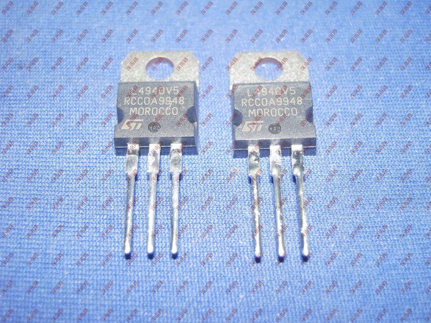 电源管理芯片L4940V5 L4940 TO220进口原装线性稳压器集成块现货_虎窝淘