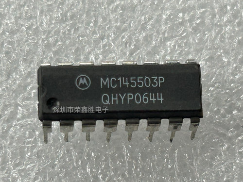 进口全新MC145503PMOTDIP-16