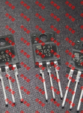 进口原装K2651 2SK2651 TO-220F 6A/900V 场效应三极管 进口原装