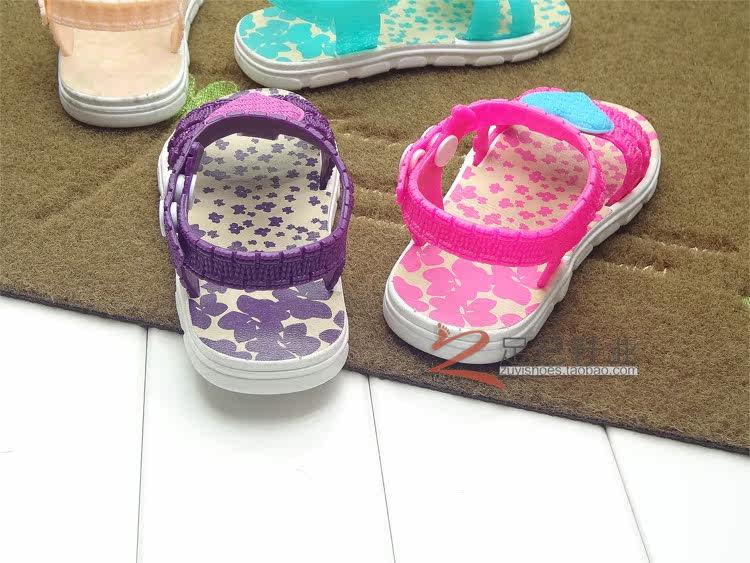 Pantoufles enfants en autre pour été - semelle plastique - Ref 1035335 Image 4