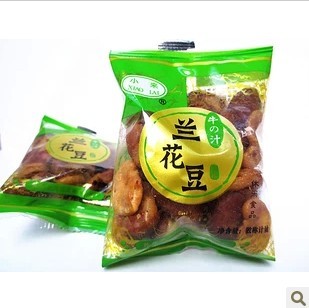 江南美食 苏州小来兰花豆牛汁味 牛肉味蚕豆  500克