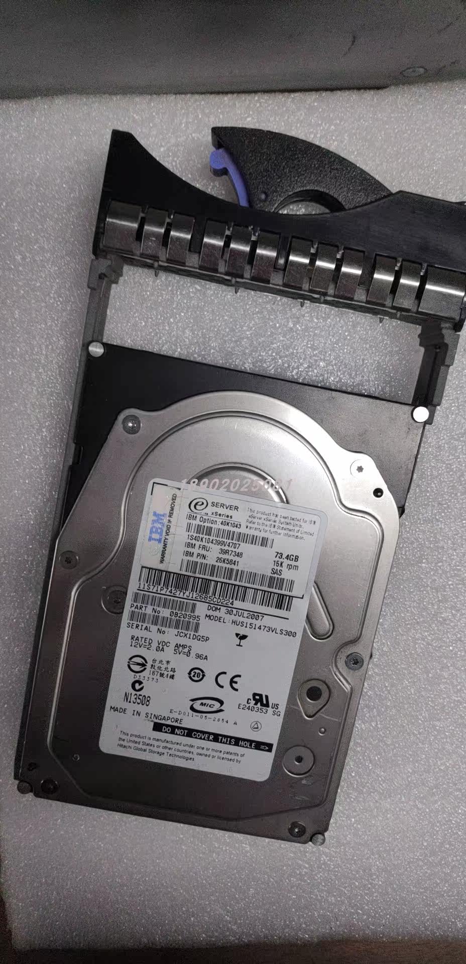 IBM 39R7348 40K1043 26K5841 73.4G 15K 3.5寸SAS服务器原装硬盘在类目 电脑硬件/显示器/电脑周边, 机械硬盘中 - 来自Buy2taobao.com提供专业的淘宝代购服务