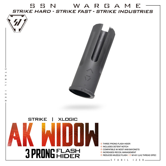 Strike【XLogic AK Widow三叉式火冒】LDT AKA AKM 装饰 14逆牙图片
