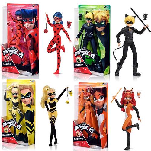 Ladybug瓢虫雷迪黑猫正版女玩具